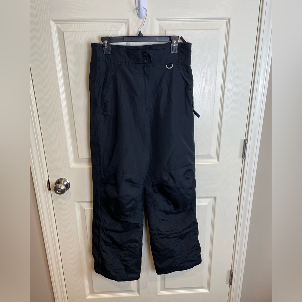 Slalom Black ski snowboard pants medium